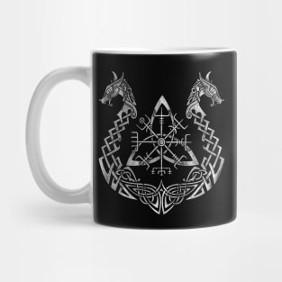 Viking Ship Nordic Runes T-Shirt Mug